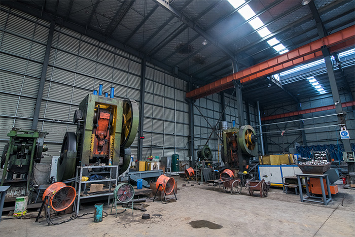 茂名网架配件-锥头加工车间